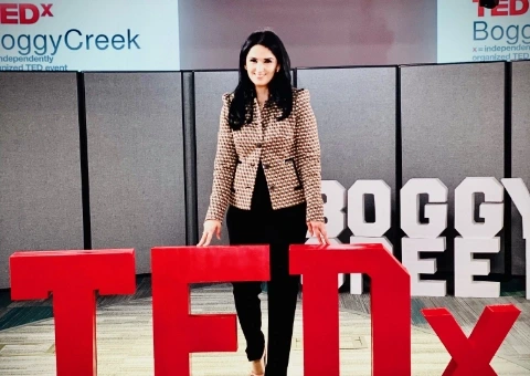 TEDx TALK - Watch Rania Discuss Impact of Domestic Violence